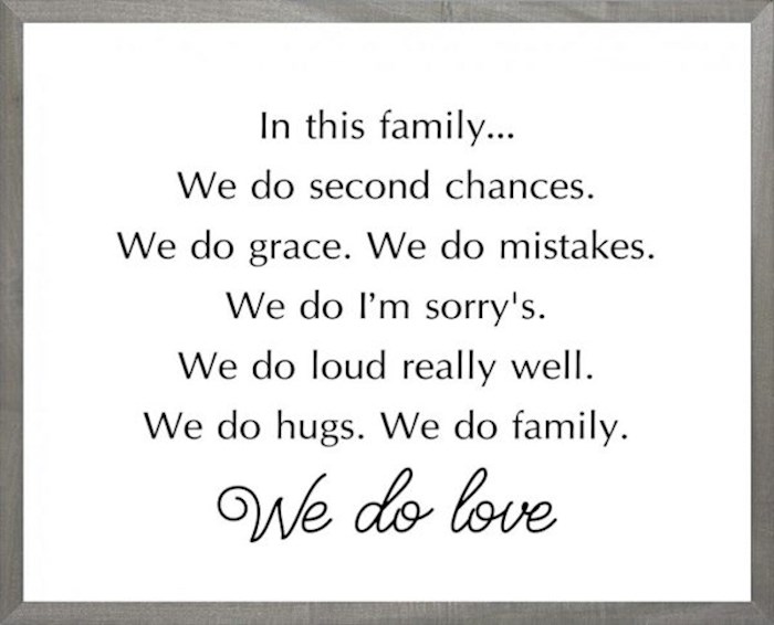 Framed Art-We Do Love (White) (8 X 10) (Farmhouse Art) | SHOPtheWORD