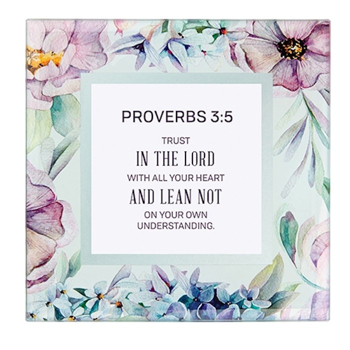 Framed Art-Tabletop-Proverbs 3:5 (7