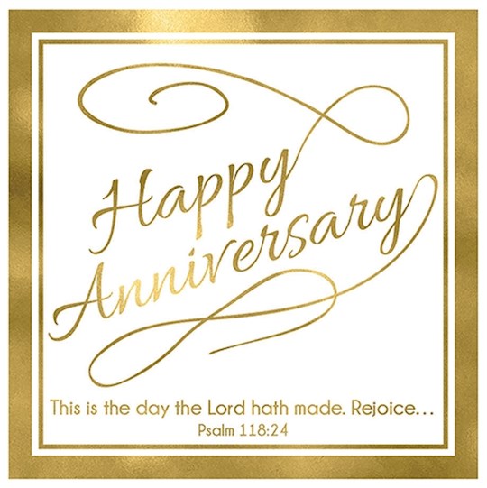 Cards-Gift-Happy Anniversary (Psalm 118:24) (3