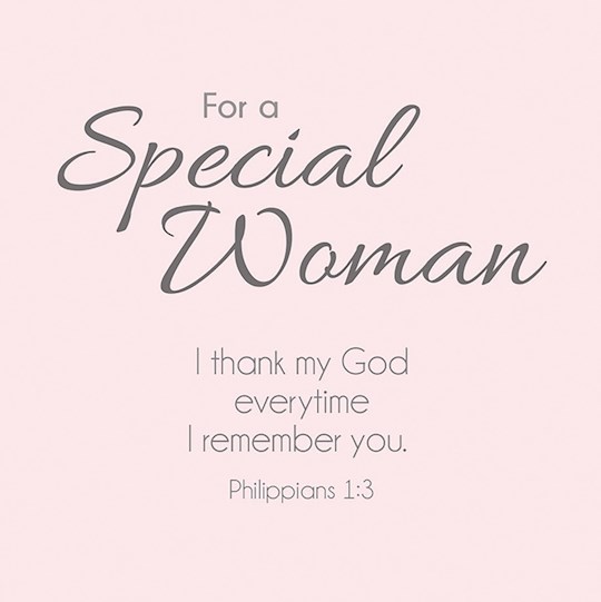 Cards-Gift-Special Woman (Philippians 1:3) (3