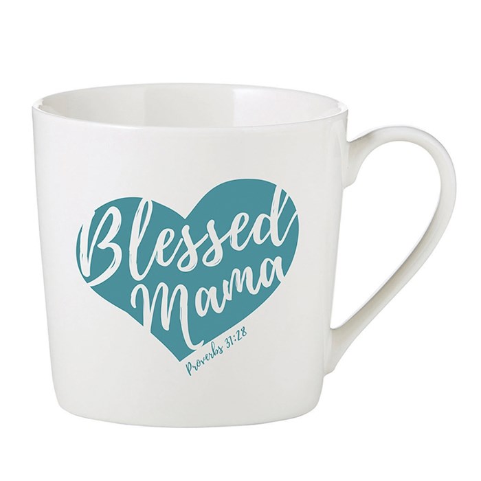 Mug-Cafe-Blessed Mama (14 Oz) | SHOPtheWORD
