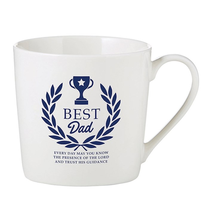Mug-Cafe-Best Dad (14 Oz) | SHOPtheWORD