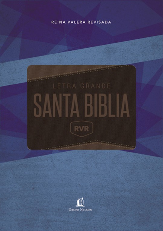 Span-RVR 1977 Large Print Bible-Revised (Comfort Print)-Brown LeatherSoft | SHOPtheWORD