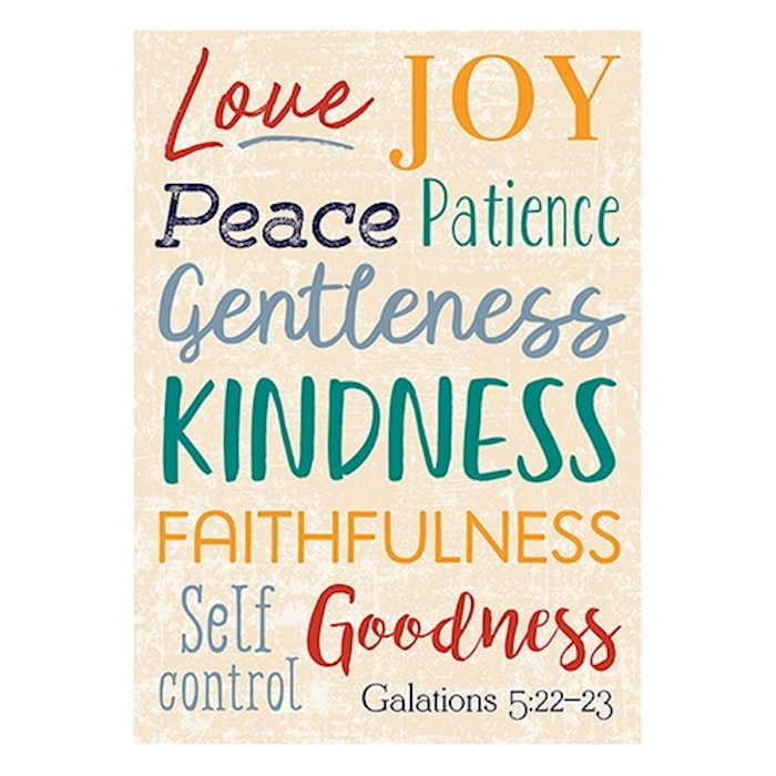Poster-Large-Fruit Of The Spirit (13.5