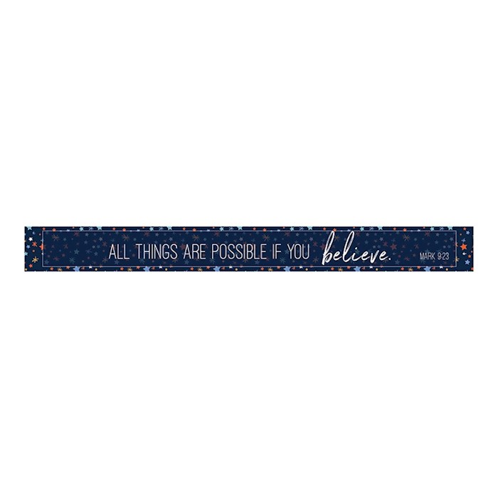 Magnet-Scripture Strips-Believe (7.5