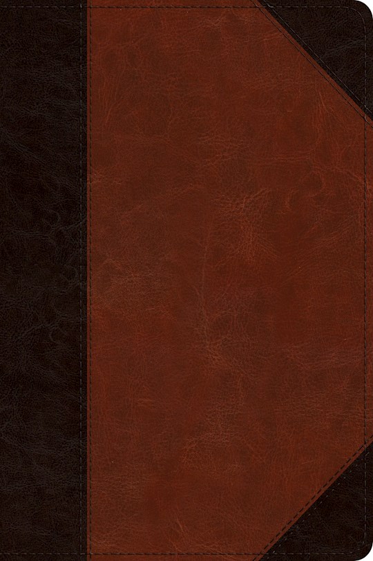 ESV Journaling New Testament-Inductive Edition-Brown/Cordovan Portfolio Design TruTone | SHOPtheWORD