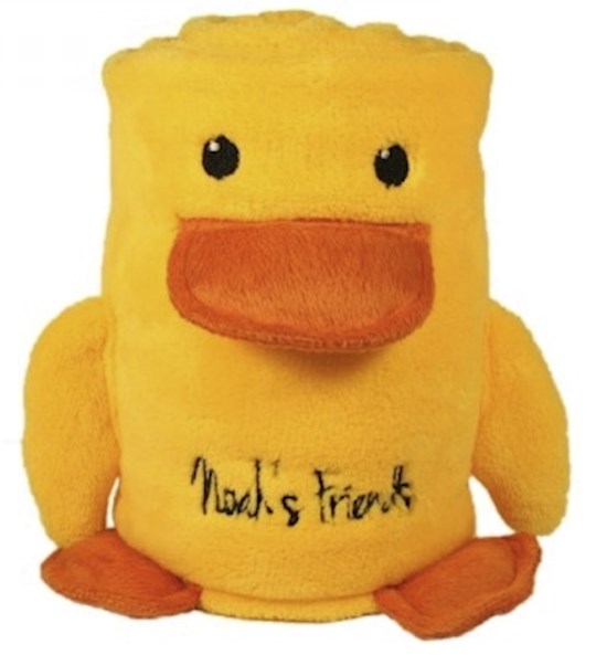 Plush Blanket-Noah's Friends-Duck (30 x 40) | SHOPtheWORD