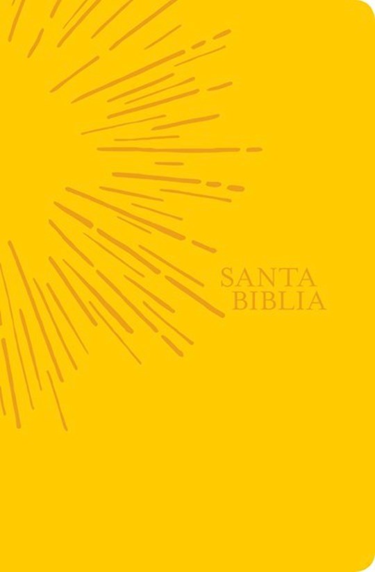 Span-NTV Holy Bible, Agape Edition (Santa Biblia, Edicion Agape)-Sunny Yellow LeatherLike | SHOPtheWORD