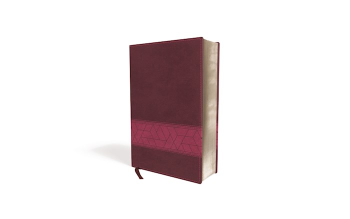 NIV Storyline Bible (Comfort Print)-Pink Leathersoft | SHOPtheWORD