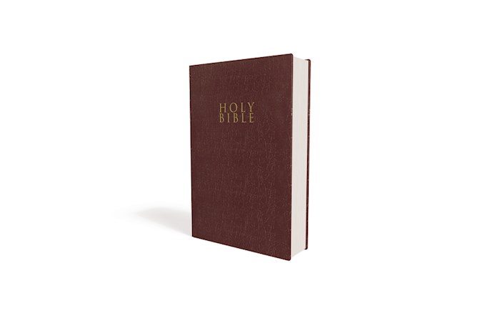 NRSV Gift & Award Bible (Comfort Print)-Burgundy Leather-Look | SHOPtheWORD