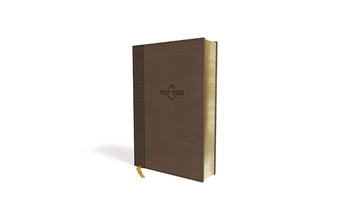 NRSV Premium Gift Bible (Comfort Print)-Brown Leathersoft | SHOPtheWORD