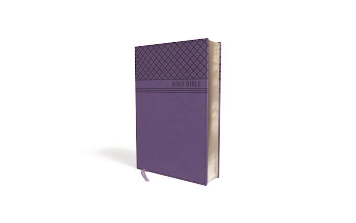 NRSV Premium Gift Bible (Comfort Print)-Purple Leathersoft | SHOPtheWORD