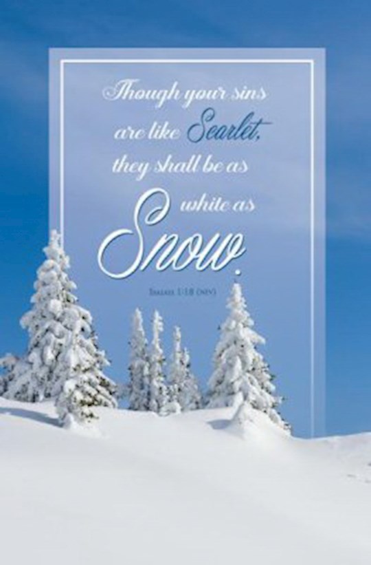 Anchor Up: Bulletin-Though Your Sins Are Like Scarlet/White As Snow ...