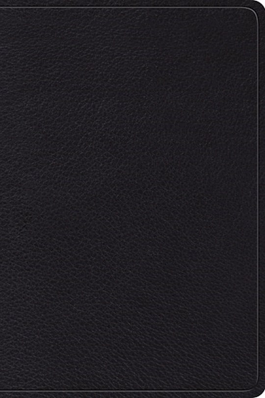 ESV Gospel Transformation Study Bible-Black Top Grain Leather (Not Available-Out Of Print) | SHOPtheWORD