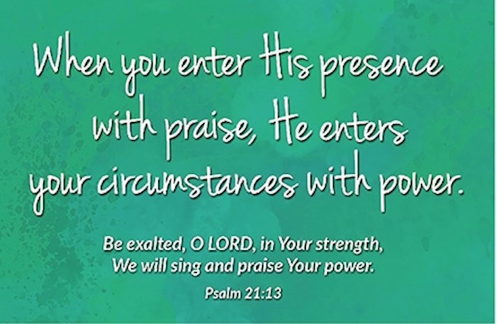 Cards-Pass It On-Enter His Presence (3