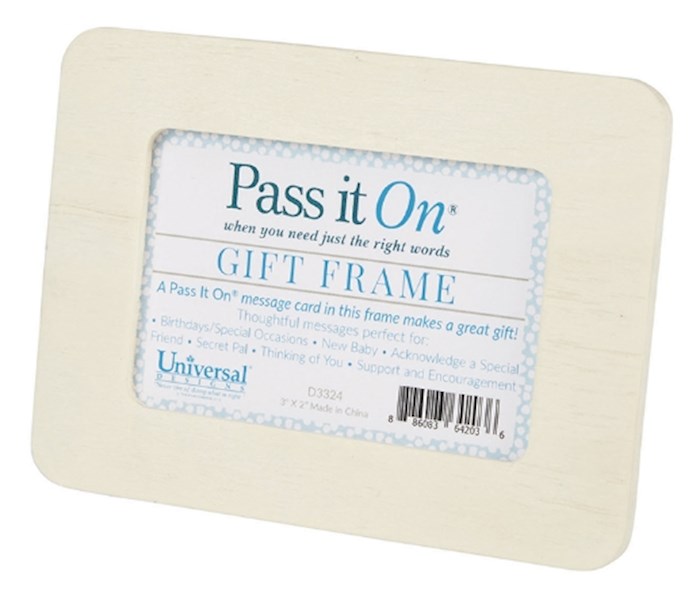 Frame-Pass It On-Frame With Easel Back (4.25