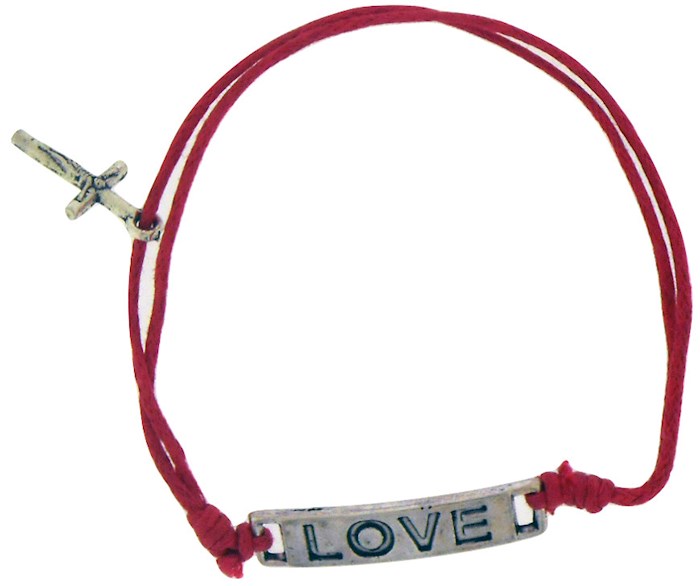 Bracelet-Fuchsia Cotton Adjustable Friendship With