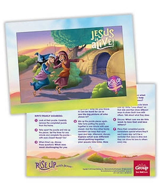 Rise Up With Jesus: Puzzle (Pack Of 10) | SHOPtheWORD