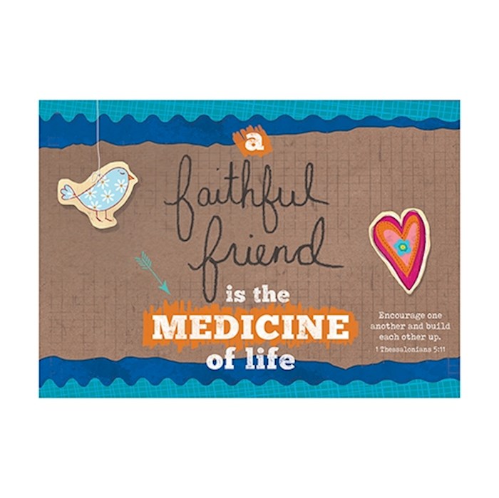 Postcard-Faithful Friend (6 x 4.25) (Pack Of 6) | SHOPtheWORD
