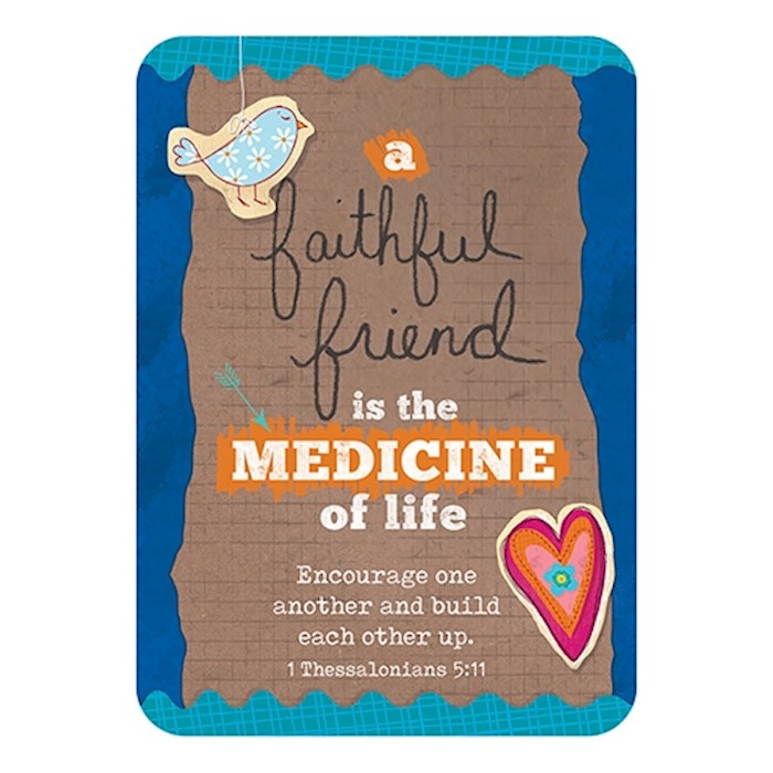 Verse Card-A Faithful Friend (2.5