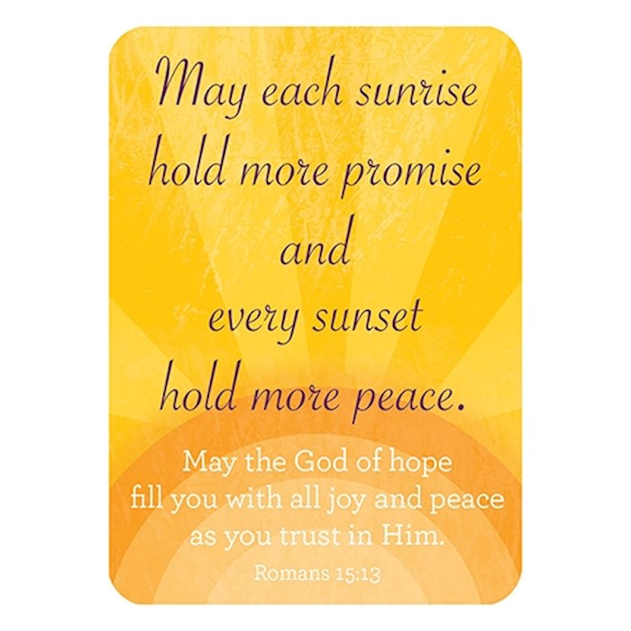 Verse Card-Sunrise Sunset (2.5