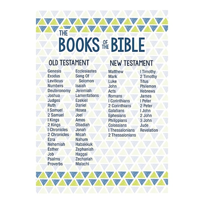 Poster-Large-Books Of The Bible (13.5