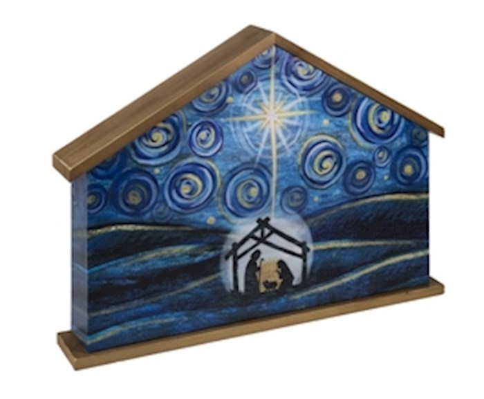 Nativity-Light Up-Remember The Reason For The Season (17 1/4