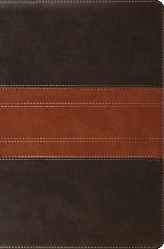 ESV Compact Bible-Forest/Tan Trail Design TruTone | SHOPtheWORD
