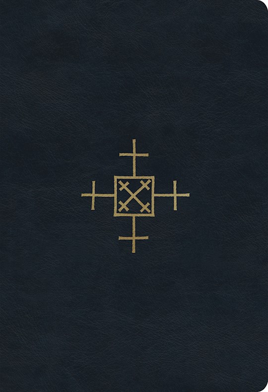 ESV Student Study Bible-Navy Cross Of Christ Design TruTone | SHOPtheWORD