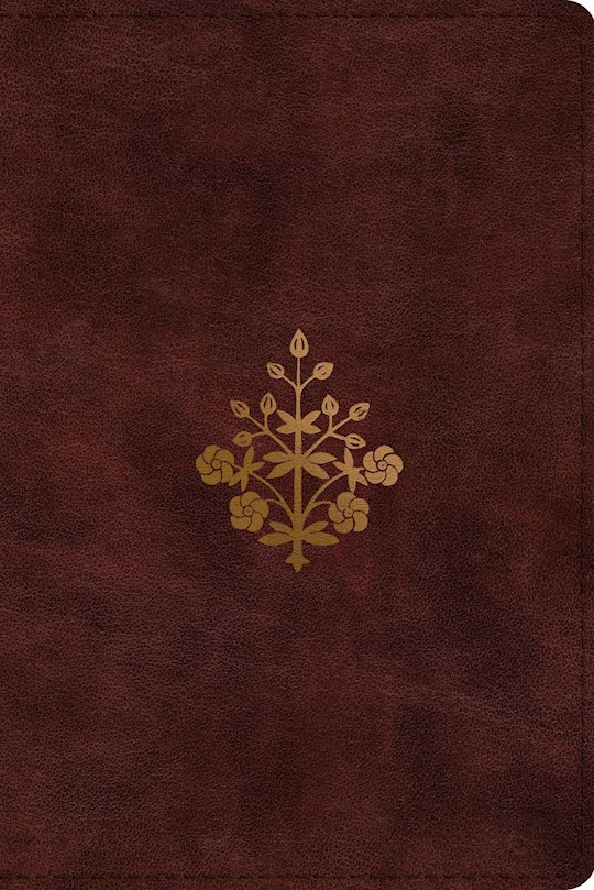 ESV Study Bible/Personal Size-Burgundy Branch Design TruTone | SHOPtheWORD
