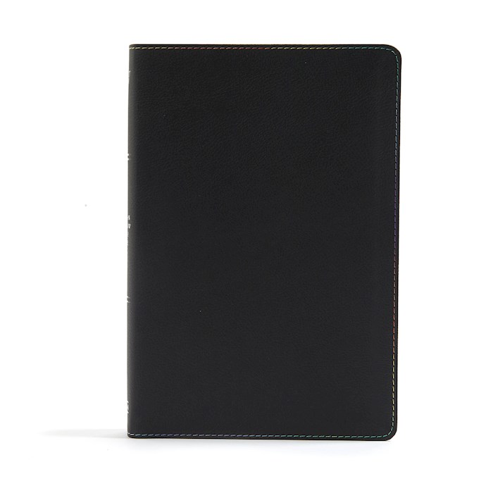 KJV Rainbow Study Bible-Black LeatherTouch | SHOPtheWORD