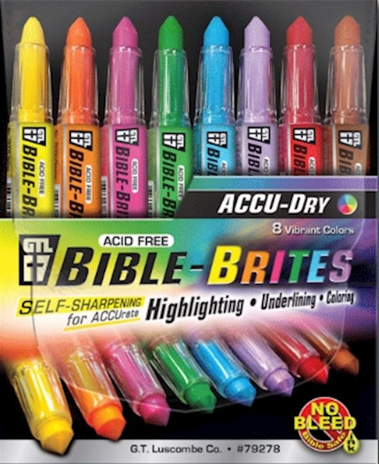 Shop the Word: Highlighter-Bible Dry-Yellow (Carded) (Bx/6) -  (0634989261253) : Gift