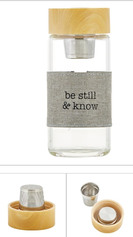 Bottle-Tea Infuser-Be Still & Know (6