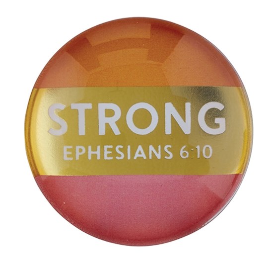 Magnet Christian Verse-Strong (Ephesians 6:10) (1.5