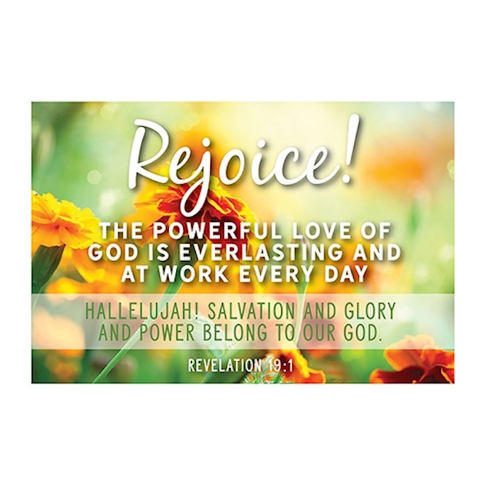 Cards-Pass It On-Rejoice/Floral (3