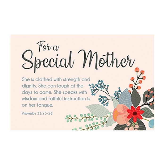 Cards-Pass It On-For A Special Mother (Flowers) (3