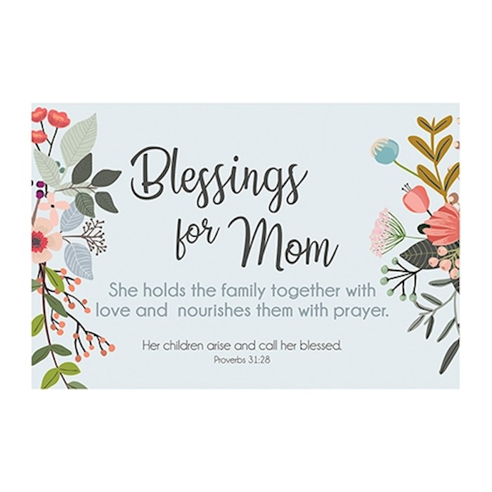 Cards-Pass It On-Blessings For Mom/Floral (3