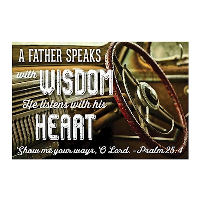 Cards-Pass It On-Father Speaks With Wisdom/Auto (3