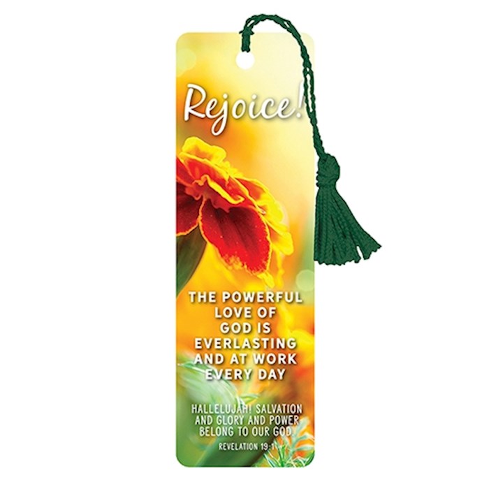 VerseMark-Rejoice/Floral | SHOPtheWORD