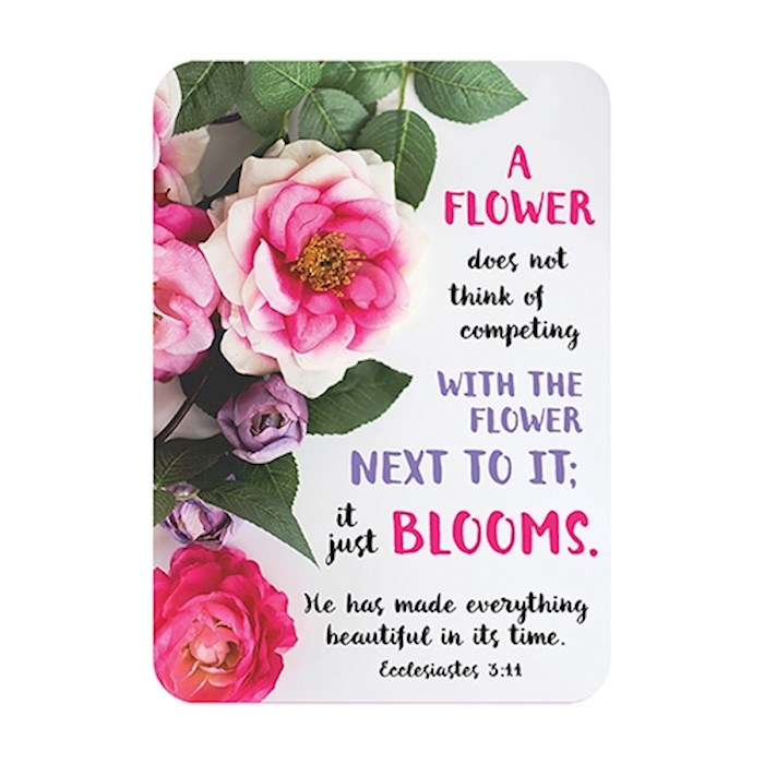 Verse Card-Flower Does Not Compete (2.5