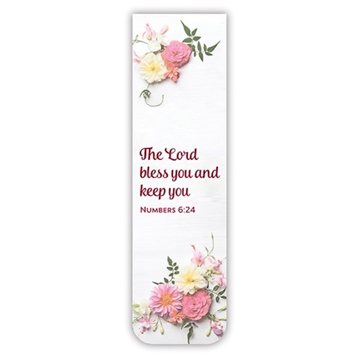Magnetic Bookmark-Bless You (Flowers) | SHOPtheWORD