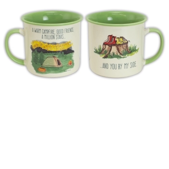 Mug-A Warm Campfire (Camping) (13 Oz) | SHOPtheWORD