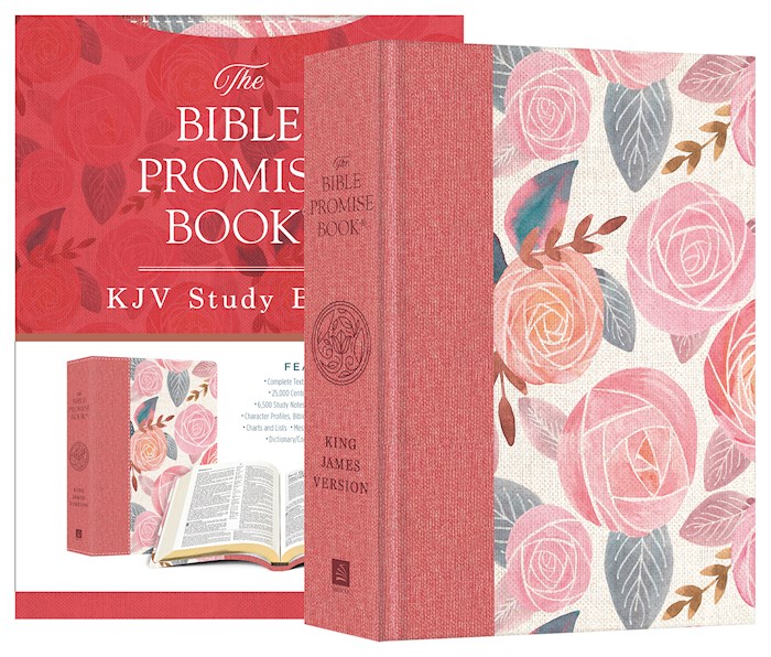 KJV Bible Promise Book Bible-Rose Garden Hardcover | SHOPtheWORD