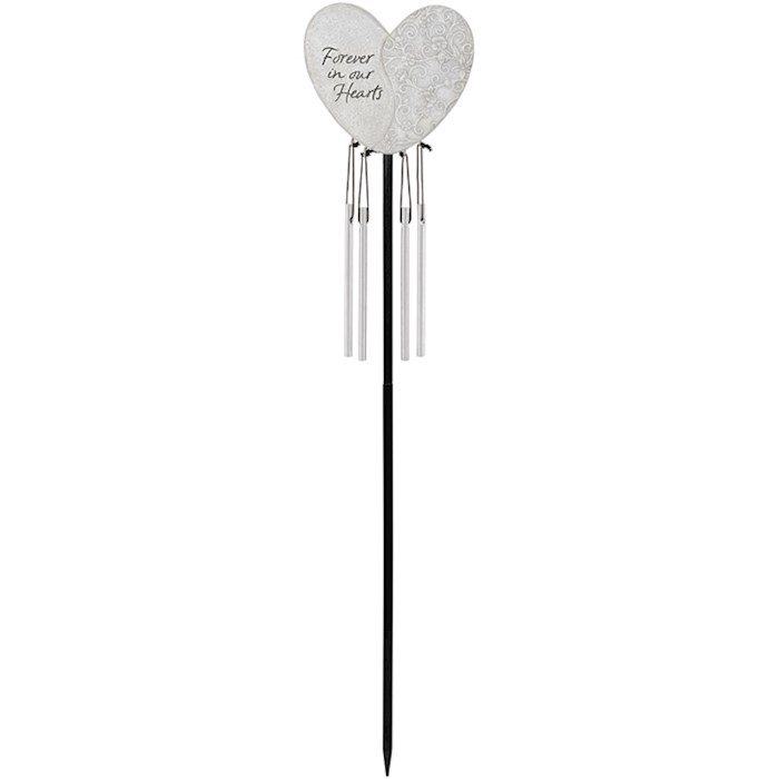 Wind Chime Stake-Floral-In Our Hearts (18.25