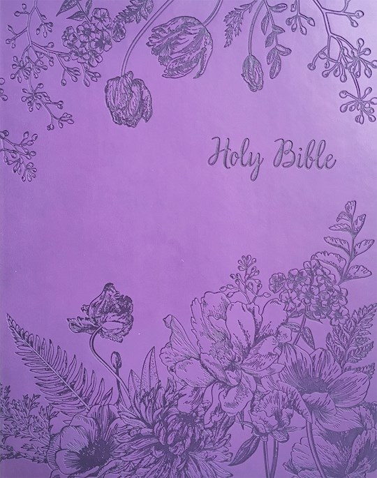 KJV Sword Study Bible/Personal Size Large Print Designer Purple Ultrasoft Indexed | SHOPtheWORD