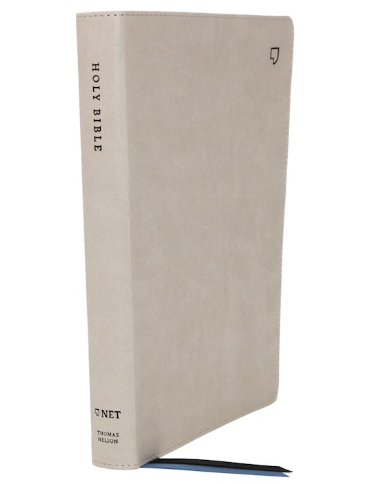 NET Thinline Bible/Large Print (Comfort Print)-Stone Leathersoft | SHOPtheWORD