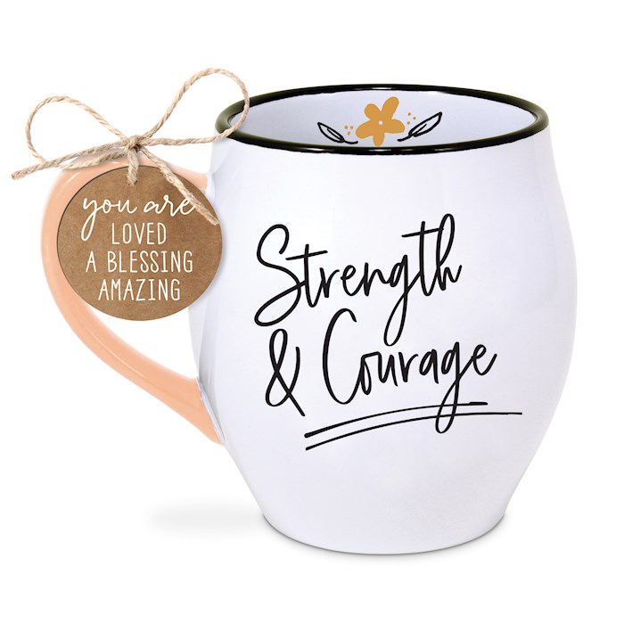 Strength & Courage Mug (August 2021) | SHOPtheWORD