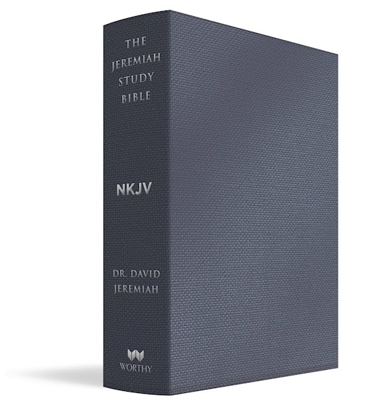 NKJV The Jeremiah Study Bible-Majestic Black LeatherLuxe | SHOPtheWORD