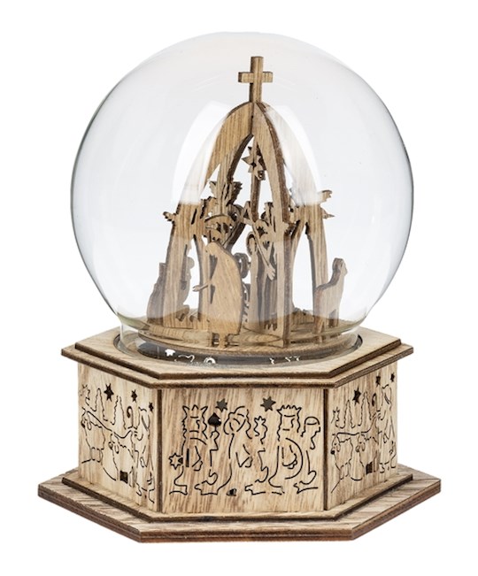 Figurine-Nativity-Musical-Light Up (5.5
