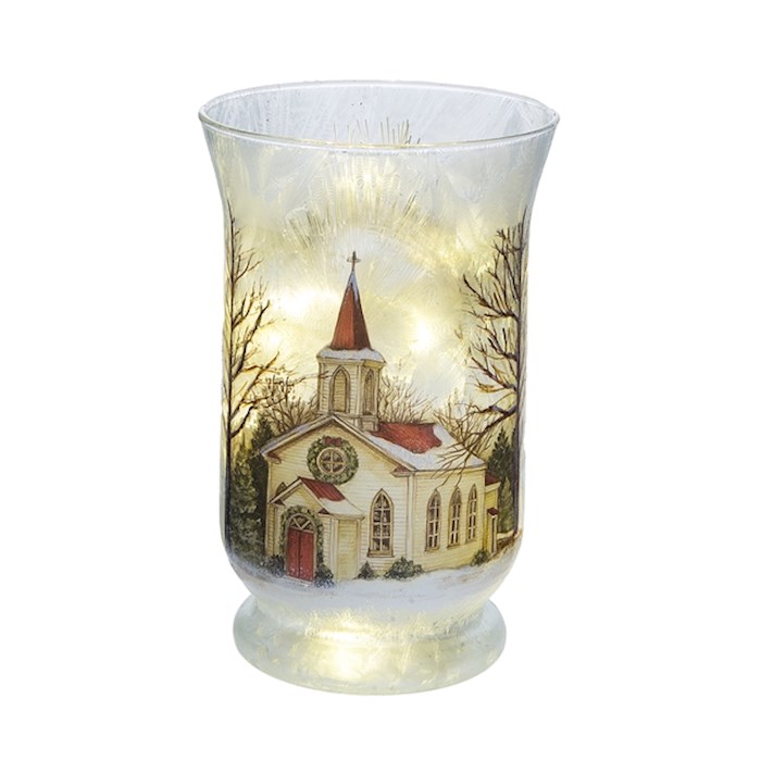 Vase-Lighted LED-Church (8